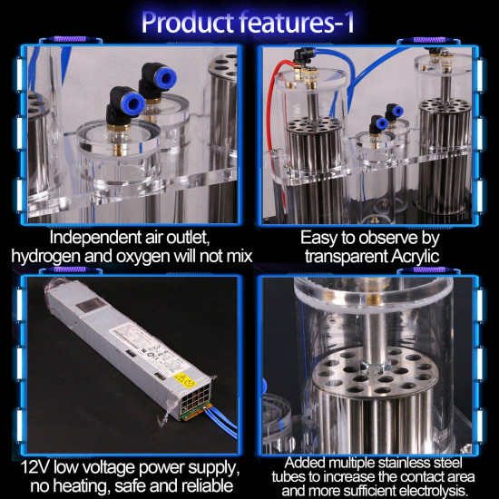 electrolysis of water generator machine hydrogen and oxygen separation electrolysis of water generator machine hydrogen and oxygen separation