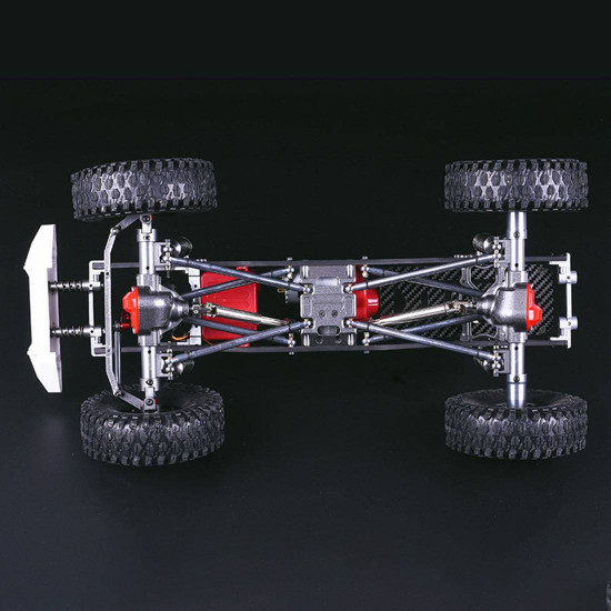 enjomor 1/10 metal rc car frame 4wd off-road climbing car without car shell enjomor 1/10 metal rc car frame 4wd off-road climbing car without car shell