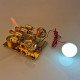 enjomor 4 cylinder hot air stirling engine generator with bulb & voltmeter enjomor 4 cylinder hot air stirling engine generator with bulb & voltmeter