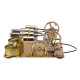 enjomor 4 cylinder hot air stirling engine generator with bulb & voltmeter enjomor 4 cylinder hot air stirling engine generator with bulb & voltmeter
