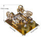 enjomor 4 cylinder hot air stirling engine generator with bulb & voltmeter enjomor 4 cylinder hot air stirling engine generator with bulb & voltmeter