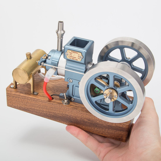 enjomor 6cc blue hit and miss gas engine miniature 4 stroke engine rtr full set enjomor 6cc blue hit and miss gas engine miniature 4 stroke engine rtr full set
