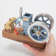 enjomor 6cc blue hit and miss gas engine miniature 4 stroke engine rtr full set enjomor 6cc blue hit and miss gas engine miniature 4 stroke engine rtr full set