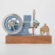 enjomor 6cc blue hit and miss gas engine miniature 4 stroke engine rtr full set enjomor 6cc blue hit and miss gas engine miniature 4 stroke engine rtr full set