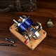 enjomor alpha type stirling engine twin-cylinder twin-piston ec engine model enjomor alpha type stirling engine twin-cylinder twin-piston ec engine model
