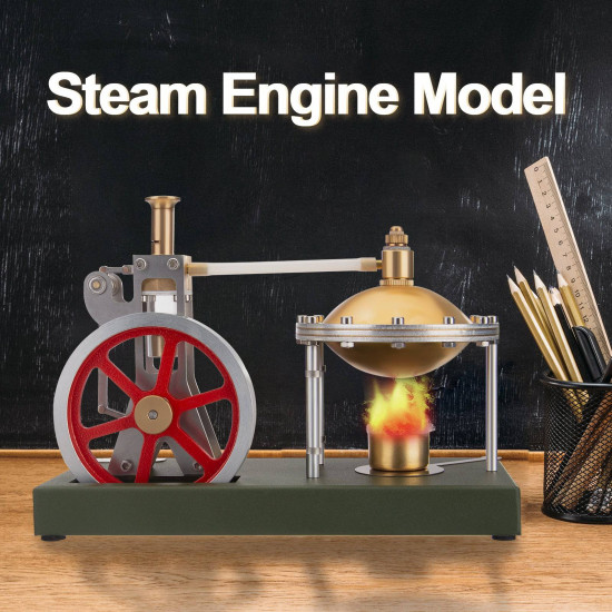 enjomor assembly vertical hero's steam engine model with boiler diy kit enjomor assembly vertical hero's steam engine model with boiler diy kit
