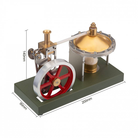 enjomor assembly vertical hero's steam engine model with boiler diy kit enjomor assembly vertical hero's steam engine model with boiler diy kit
