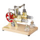 enjomor balance two cylinder stirling engine with led light bulb enjomor balance two cylinder stirling engine with led light bulb