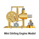 enjomor diy hot air stirling engine model building kits golden enjomor diy hot air stirling engine model building kits golden