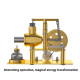 enjomor diy hot air stirling engine model building kits golden enjomor diy hot air stirling engine model building kits golden