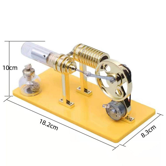 enjomor diy your gamma led sterling engine generator model kit enjomor diy your gamma led sterling engine generator model kit