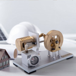 enjomor flame licker vacuum stirling engine