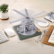 enjomor gamma hot air stirling engine helicopter with base diy model kit stem enjomor gamma hot air stirling engine helicopter with base diy model kit stem