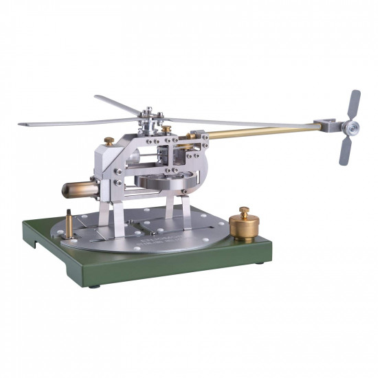 enjomor gamma hot air stirling engine helicopter with base diy model kit stem enjomor gamma hot air stirling engine helicopter with base diy model kit stem