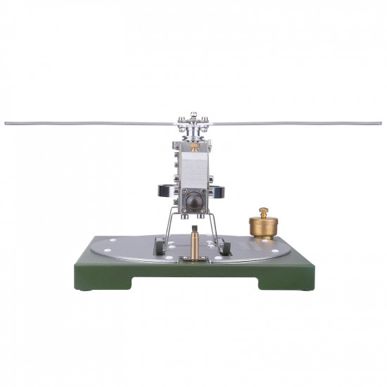 enjomor gamma hot air stirling engine helicopter with base diy model kit stem enjomor gamma hot air stirling engine helicopter with base diy model kit stem