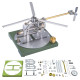 enjomor gamma hot air stirling engine helicopter with base diy model kit stem enjomor gamma hot air stirling engine helicopter with base diy model kit stem