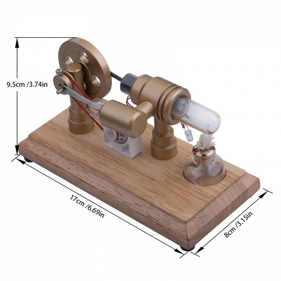 enjomor gamma led hot air stirling engine model enjomor gamma led hot air stirling engine model