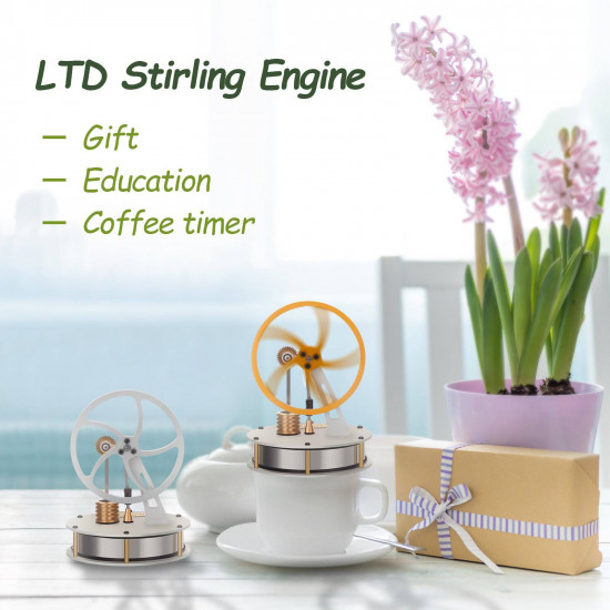 enjomor gamma type low temperature stirling engine coffee engine enjomor gamma type low temperature stirling engine coffee engine
