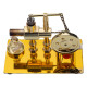 enjomor golden balance stirling engine generator with led bulb non-stop run enjomor golden balance stirling engine generator with led bulb non-stop run