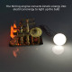 enjomor golden balance stirling engine generator with led bulb non-stop run enjomor golden balance stirling engine generator with led bulb non-stop run