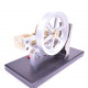enjomor horizontal gear drive hot air stirling engine led electricity generator model with voltmeter enjomor horizontal gear drive hot air stirling engine led electricity generator model with voltmeter