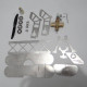 enjomor metal stirling engine biplane model building set enjomor metal stirling engine biplane model building set