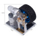 enjomor mini rocker arm stirling engine alpha version with tire enjomor mini rocker arm stirling engine alpha version with tire