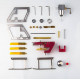 enjomor γ-shape metal hot-air stirling engine powered engine mini helicopter model building kit enjomor γ-shape metal hot-air stirling engine powered engine mini helicopter model building kit