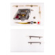 enjomor γ-shape metal hot-air stirling engine powered engine mini helicopter model building kit enjomor γ-shape metal hot-air stirling engine powered engine mini helicopter model building kit