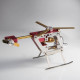enjomor γ-shape metal hot-air stirling engine powered engine mini helicopter model building kit enjomor γ-shape metal hot-air stirling engine powered engine mini helicopter model building kit