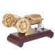 enjomor two-cylinder flame licker stirling engine brass vacuum engine model enjomor two-cylinder flame licker stirling engine brass vacuum engine model