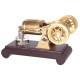 enjomor two-cylinder flame licker stirling engine brass vacuum engine model enjomor two-cylinder flame licker stirling engine brass vacuum engine model