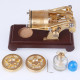 enjomor two-cylinder flame licker stirling engine brass vacuum engine model enjomor two-cylinder flame licker stirling engine brass vacuum engine model
