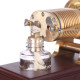 enjomor two-cylinder flame licker stirling engine brass vacuum engine model enjomor two-cylinder flame licker stirling engine brass vacuum engine model