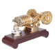 enjomor two-cylinder flame licker stirling engine brass vacuum engine model enjomor two-cylinder flame licker stirling engine brass vacuum engine model