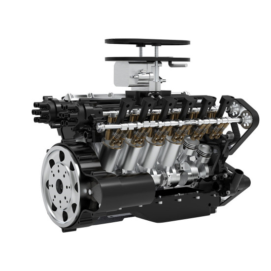 enjomor v12 gs-v12 72cc large scale v12 dohc four-stroke gasoline engine model water-cooled electric start enjomor v12 gs-v12 72cc large scale v12 dohc four-stroke gasoline engine model water-cooled electric start