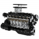 enjomor v12 gs-v12 72cc large scale v12 dohc four-stroke gasoline engine model water-cooled electric start enjomor v12 gs-v12 72cc large scale v12 dohc four-stroke gasoline engine model water-cooled electric start