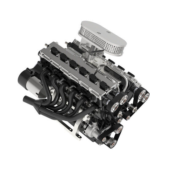 enjomor v12 gs-v12 72cc large scale v12 dohc four-stroke gasoline engine model water-cooled electric start enjomor v12 gs-v12 72cc large scale v12 dohc four-stroke gasoline engine model water-cooled electric start