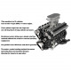 enjomor v12 gs-v12 72cc large scale v12 dohc four-stroke gasoline engine model water-cooled electric start enjomor v12 gs-v12 72cc large scale v12 dohc four-stroke gasoline engine model water-cooled electric start