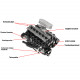 enjomor v12 gs-v12 72cc large scale v12 dohc four-stroke gasoline engine model water-cooled electric start enjomor v12 gs-v12 72cc large scale v12 dohc four-stroke gasoline engine model water-cooled electric start