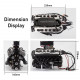 enjomor v12 gs-v12 72cc large scale v12 dohc four-stroke gasoline engine model water-cooled electric start enjomor v12 gs-v12 72cc large scale v12 dohc four-stroke gasoline engine model water-cooled electric start