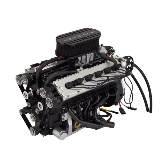 enjomor v12 gs-v12 72cc large scale v12 dohc four-stroke gasoline engine model water-cooled electric start enjomor v12 gs-v12 72cc large scale v12 dohc four-stroke gasoline engine model water-cooled electric start