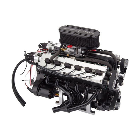 enjomor v12 gs-v12 72cc large scale v12 dohc four-stroke gasoline engine model water-cooled electric start enjomor v12 gs-v12 72cc large scale v12 dohc four-stroke gasoline engine model water-cooled electric start