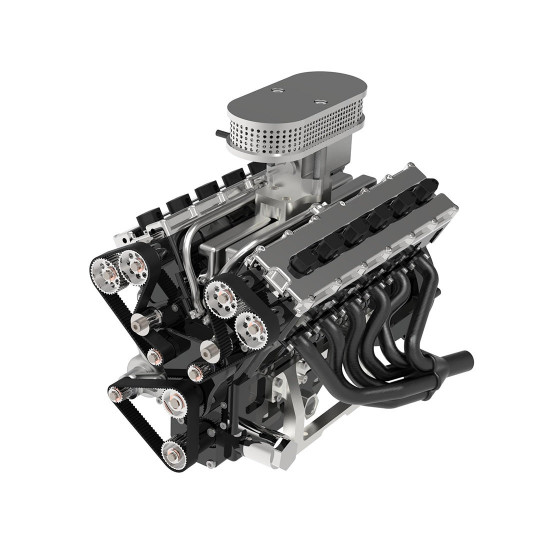 enjomor v12 gs-v12 72cc large scale v12 dohc four-stroke gasoline engine model water-cooled electric start enjomor v12 gs-v12 72cc large scale v12 dohc four-stroke gasoline engine model water-cooled electric start