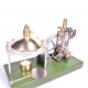 enjomor vertical transparent cylinder steam engine with ufo hero's engine boiler education toy gift for adults & kids enjomor vertical transparent cylinder steam engine with ufo hero's engine boiler education toy gift for adults & kids
