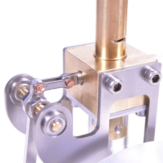 enjomor vertical transparent cylinder steam engine with ufo hero's engine boiler education toy gift for adults & kids enjomor vertical transparent cylinder steam engine with ufo hero's engine boiler education toy gift for adults & kids