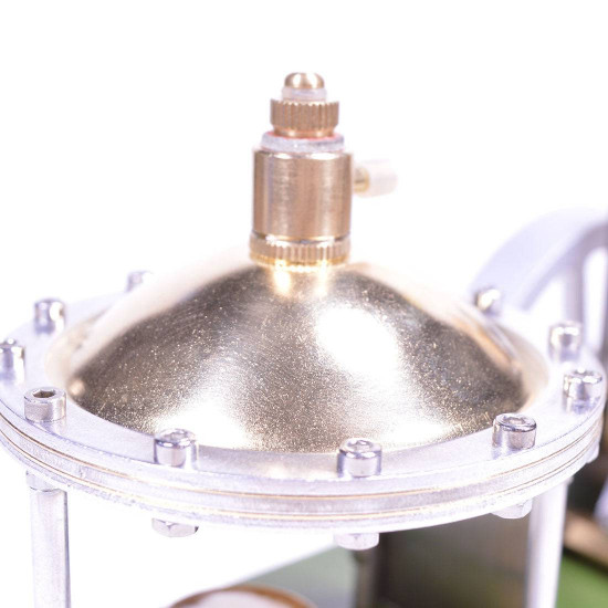 enjomor vertical transparent cylinder steam engine with ufo hero's engine boiler education toy gift for adults & kids enjomor vertical transparent cylinder steam engine with ufo hero's engine boiler education toy gift for adults & kids