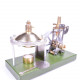 enjomor vertical transparent cylinder steam engine with ufo hero's engine boiler education toy gift for adults & kids enjomor vertical transparent cylinder steam engine with ufo hero's engine boiler education toy gift for adults & kids
