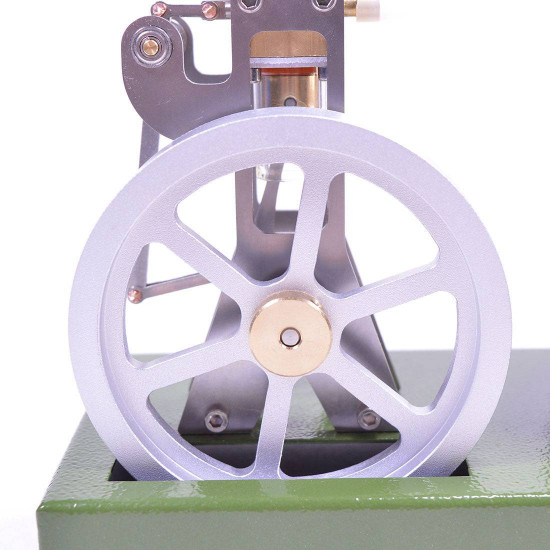 enjomor vertical transparent cylinder steam engine with ufo hero's engine boiler education toy gift for adults & kids enjomor vertical transparent cylinder steam engine with ufo hero's engine boiler education toy gift for adults & kids