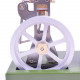 enjomor vertical transparent cylinder steam engine with ufo hero's engine boiler education toy gift for adults & kids enjomor vertical transparent cylinder steam engine with ufo hero's engine boiler education toy gift for adults & kids